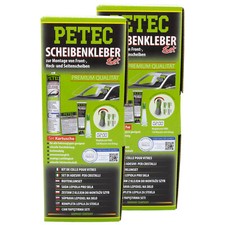 Petec 2 X Scheibenkleber Set